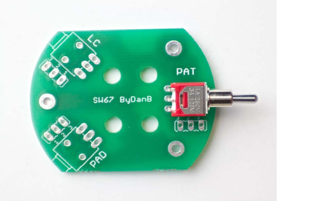 3-position S1 pattern switch being installed