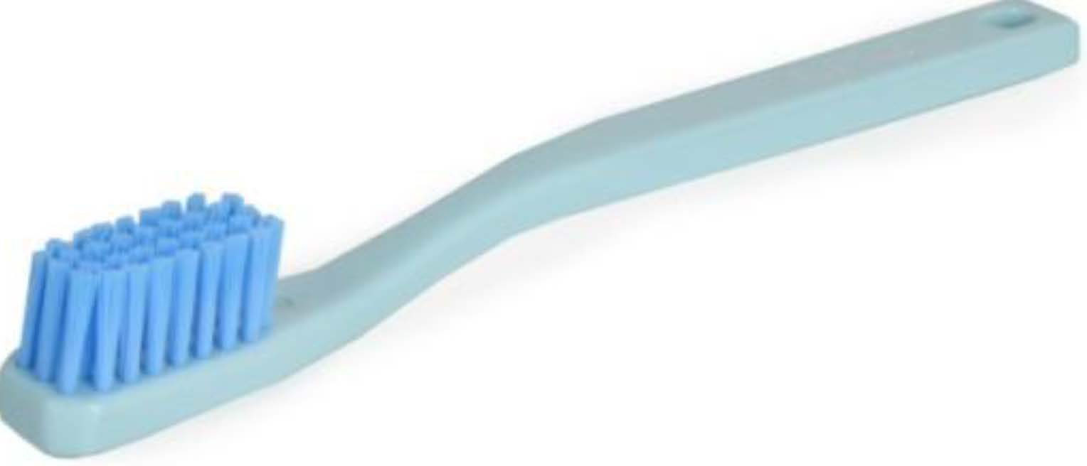 Acid brush for flux cleaning