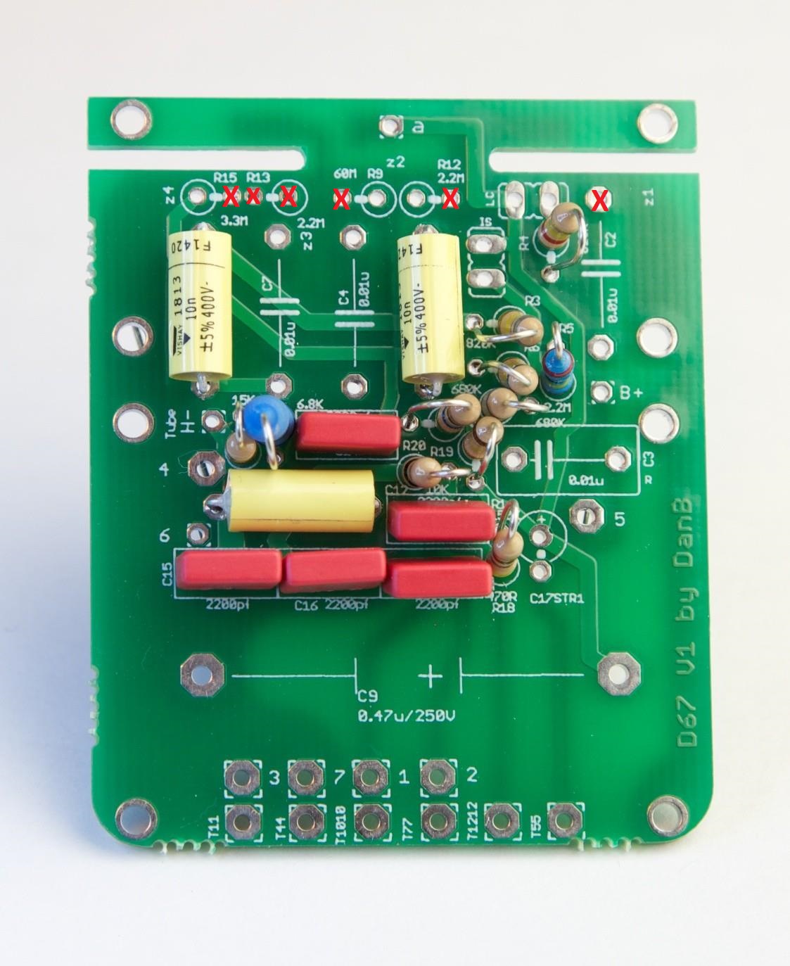 D-U67 main PCB component side