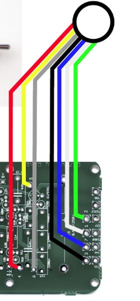 XLR connection diagram for final wiring
