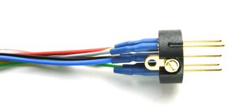 XLR wires routed to final PCB positions