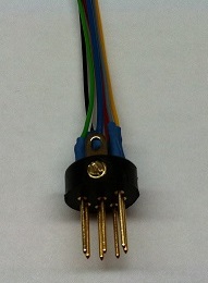 7-pin XLR connector with pre-wired leads